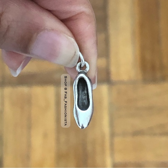 James Avery Rare Retired Shoe Charm Sterling Silver - Picture 5 of 6